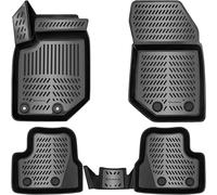 ELMASLINE Tappetini in gomma 3D per Jeep Avenger 2023-2025 | Benziner | Set di tappetini con bordo alto - Accessori