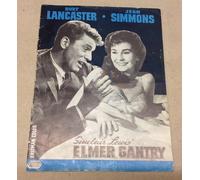 "Elmer Gantry" Burt Lancaster Jean Simmons Old Danish Original Vintage...
