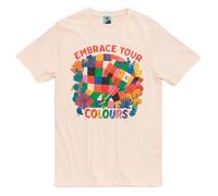 Elmer PrideEmbrace Your Colours Maglietta Adulto Unisex (TT723)