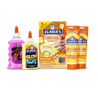 ELMER'S Butter Slime Kit Enth lt Elmer's Glow in the Dark Glue Elmer's Glitter Glue Elmer's Butter Slime Activator 4 St ck
