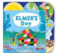 Elmer's Day: Tabbed Board Book: 1 (Elmer Picture Books)