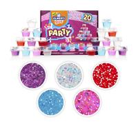 Elmer's PKG Gue Premade Slime Kit Includes Fun Unique Add-Ins Party Pack 20 Count