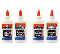 Elmers washable no-run School Glue, 113,4 gram Dnwfdx, 4 bottiglie (E304)