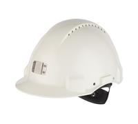Elmetto 3M, Uvicator, cricchetto, ventilato, fascia antisudore in plastica