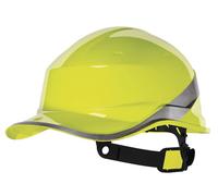 Elmetto casco caschetto protettivo cantiere Delta Plus Diamond V giallo fluo