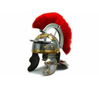 Elmetto centurione medievale calibro ferro e acciaio elmo romano con...