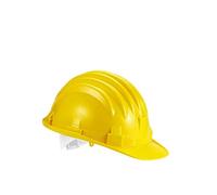 ELMETTO da CANTIERE Giallo Protettivo 310 gr Soccorso Auto Aziendali Sicurezza Caschetto Casco