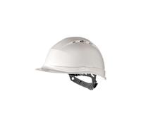 Elmetto da cantiere ventilato in polipropilene regolabile QUAR1BC