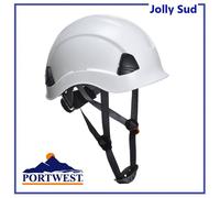 Elmetto da Lavoro Casco Bianco Caschetto Antinfortunistico di Protezione Testa