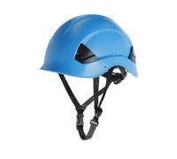 Elmetto Da Lavoro Ergonomico Blu - Elmetto Cantiere ABS Resistente, Regolabile 53-64 cm, EN 397+A1:2012, Campo Visivo Ampio, Sottogola Regolabile, Per Lavoratori e Fai Da Te, 6 Punti Sospensione