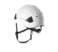 Elmetto da Lavoro SALLET, Casco da Cantiere, Protezione per Lavori in Quota, ABS Resistente, EN 397+A1:2012, Regolabile 53-64 cm, Bianco