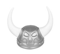 Elmetto da vichingo per adulti con corna per feste a tema antico guerriero romano cappello per costume di Halloween costume medievale costume da vichingo, cappello da soldato medievale, accessorio per