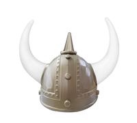 Elmetto da vichingo per adulti con corna per feste a tema antico guerriero romano cappello per costume di Halloween costume medievale costume da vichingo, cappello da soldato medievale, accessorio per