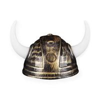 Elmetto da vichingo per adulti con corna per feste a tema antico guerriero romano cappello per costume di Halloween costume medievale costume da vichingo, cappello da soldato medievale, accessorio per