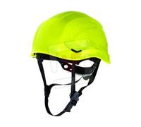CASCHETTO CASCO PEAK GIALLO ELMETTO CAPPELLO LAVORO ANTISUDORE ALTEZZE CANITIERE