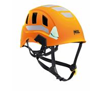 Petzl Strato Casco Vent Hi-Viz Taglia 53-63 cm, Arancione (Taglia Unica)