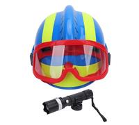 Elmetto di sicurezza per casco di salvataggio con guscio in PC ventilato con scanalatura leggera Design regolabile per lavoratori edili di ricerca antincendio di emergenza (Blu)