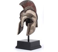 Elmetto greco oplite con supporto bronzo fuso a freddo e resina 21 cm/8,26'...
