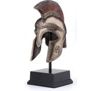 Elmetto greco oplite con supporto bronzo fuso a freddo e resina 21 cm/8,26' N...