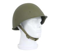 Elmetto in Acciaio SSh-40 di Tipo Sovietico Della Seconda Guerra Mondiale | Calotta in acciaio da 1,5 mm, Circonferenza testa 56-62 cm, Accessorio per costume, Cosplay, Rievocazione