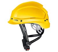 Elmetto protettivo uvex pheos alpine | Casco da Lavoro con Visiera Corta | Casco Antinfortunistica con Euroslot Laterali per Dispositivi di Protezione dell´udito a Cuffia