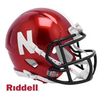 Elmetto Replica Mini Speed Style FLASH Alternativo Nebraska Cornhuskers
