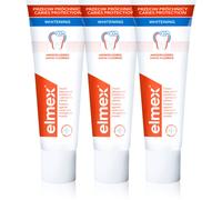 Elmex Caries Protection Gentle White dentifricio sbiancante al fluoro 3x75 ml