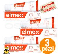 ELMEX COLLUTTORIO 100ML DENTIFRICIO 20ML PROTEZIONE CARIE VIAGGIO VACANZA