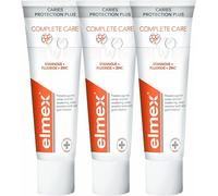Elmex Dentifricio Protezione Carie Plus Complete Care 3 x 75 ml - Dentifricio