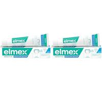 elmex Dentifricio sbiancante Delicato denti sensibili Sensitive 1 Confezione da 150 ml I Con Fluoruro amminico I Denti più bianchi I Rimozione delle macchie I Sbiancamento denti