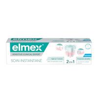 ELMEX - Dentifricio Sensitive Cura Istantanea al Fluoro - Protezione duratura per denti sensibili - agisce in appena 1 minuto¹ - clinicamente provata - tubo da 75 ml