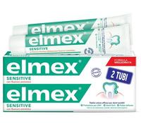 Elmex Dentifricio Sensitive per denti sensibili 2 tubi da 75 ml
