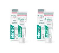 elmex® Dentifricio Sesitive Professionale™ Ripara & Previene 2x75 ml D