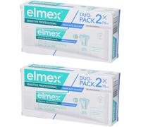 Elmex Sensitive Professional Whitening Dentifricio Duo Pack 2x2x75 ml