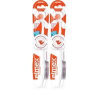 elmex spazzolino manuale Expert Precision Interdental| Spazzolino interdentale| Preciso e profondo | Rimuove la placca batterica tra i denti| Pulizia efficace e delicata (Confezione da 2)