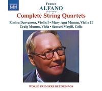 Audio Cd Franco Alfano - Complete String Quartets