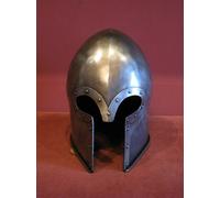 Elmo Barbuta Medievale Fatto A Mano / Replica Del Grande Cavaliere Templare