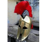 Elmo Corinzio Greco Indossabile Medievale In Ottone Da 18 Gauge