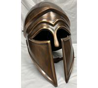 Elmo Corinzio In Bronzo Medievale - Elmo Di Armatura Cosplay Spartano Greco