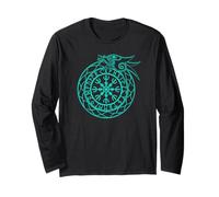 Elmo del terrore di Ouroboros nordico Maglia a Manica