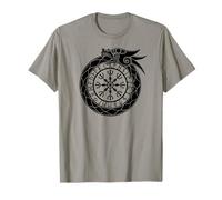 Elmo del terrore di Ouroboros Nordico Maglietta