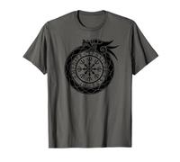Elmo del terrore di Ouroboros nordico Maglietta