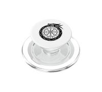 Elmo del terrore di Ouroboros nordico PopSockets PopGrip per MagSafe