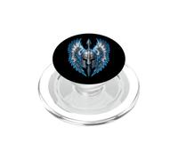 Elmo e ali della Valchiria - Mitologia norrena PopSockets PopGrip per MagSafe