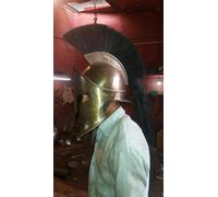 ELMO KING SPARTAN 300 CON PIUMA NERA ELMO SPARTAN