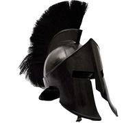 Elmo medievale 300 greco spartano Leonida Casco Cavaliere Romano Armatura Casco Storico Battaglia Guerriero Casco Rievocazione LARP cosplay Costume Halloween
