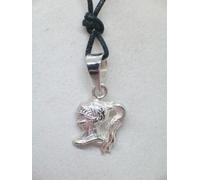 ELMO MEDIEVALE : Ciondolo in ARGENTO 925 - pendente cimiero cavaliere Medioevale