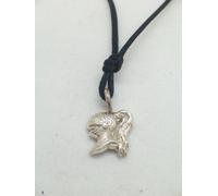 ELMO MEDIEVALE : Ciondolo in ARGENTO 925 - pendente con cimiero da cavaliere