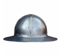 Elmo Medievale In Acciaio 18 GAGE Replica Del Cavaliere Del Museo