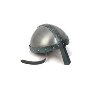 Elmo medievale in ferro a cupola con nasale, IX-XII secolo da Adulto